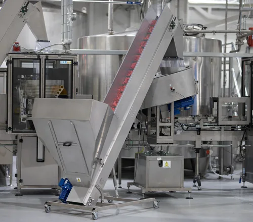 Produktionslinie in der Fertigung